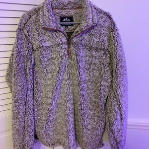 women’s sherpa pullover
